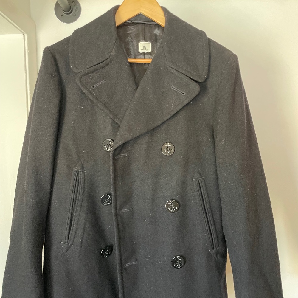 US Navy pea coat